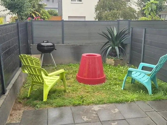 Studio Saint Brieuc Avec Jardin Appartement